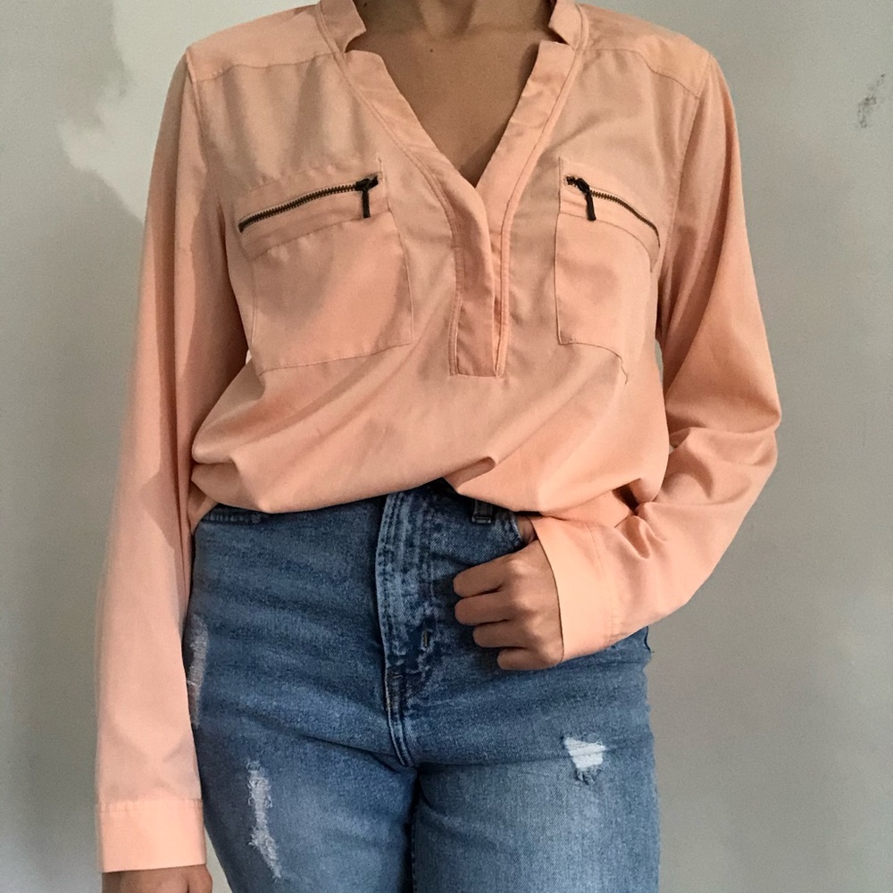 Banana Republic Pink Blouse